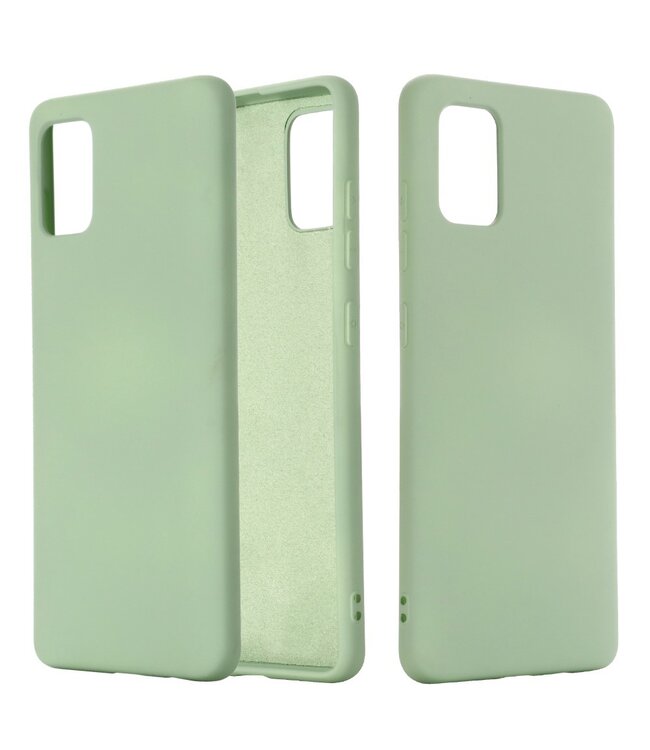 Mintgroen Siliconen Hoesje voor de Samsung Galaxy S10 Lite