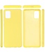 Geel Siliconen Hoesje voor de Samsung Galaxy S10 Lite