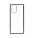 Zilver Magnetisch Metaal + Tempered Glass Hoesje voor de Samsung Galaxy S10 Lite