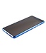 Blauw Metaal + Tempered Glass Hoesje voor de Samsung Galaxy S10 Lite