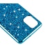 Blauw Glitter Hybrid Hoesje voor de Samsung Galaxy S10 Lite