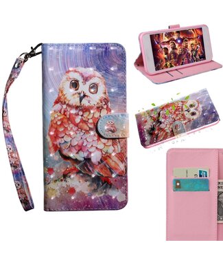 Uil Bookcase Hoesje Samsung Galaxy A71
