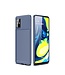 Blauw Carbon TPU Hoesje voor de Samsung Galaxy A71