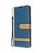 Blauw Jeans Bookcase Hoesje voor de Samsung Galaxy A71