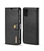 DG.Ming Zwart 2-in-1 Bookcase Hoesje voor de Samsung Galaxy A71