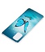Blauwe Vlinder TPU Hoesje voor de Samsung Galaxy A71