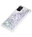 Zilver Glitter TPU Hoesje voor de Samsung Galaxy A71