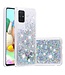 Babyblauw Glitter TPU Hoesje voor de Samsung Galaxy A71
