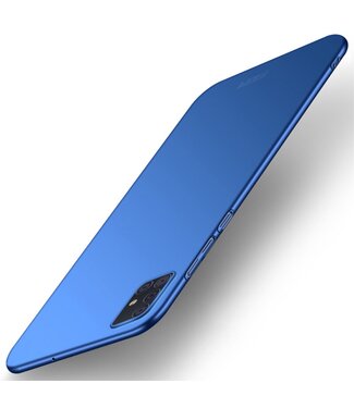 Blauw Mat Hardcase Hoesje Samsung Galaxy A71