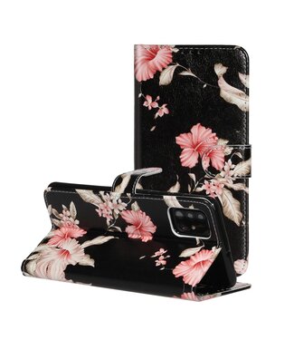 Bloemen Bookcase Hoesje Samsung Galaxy A71