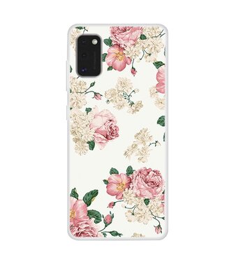 Roze Bloemen Hoesje Samsung Galaxy A71