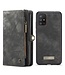 Caseme Zwart Wallet Bookcase Hoesje voor de Samsung Galaxy A71