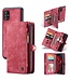 Caseme Rood Wallet Bookcase Hoesje voor de Samsung Galaxy A71