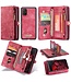 Caseme Rood Wallet Bookcase Hoesje voor de Samsung Galaxy A71