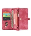 Caseme Rood Wallet Bookcase Hoesje voor de Samsung Galaxy A71