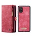 Caseme Rood Wallet Bookcase Hoesje voor de Samsung Galaxy A71