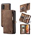 Caseme Bruin Wallet Bookcase Hoesje voor de Samsung Galaxy A71