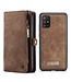 Caseme Bruin Wallet Bookcase Hoesje voor de Samsung Galaxy A71