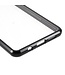 Zwart Metaal + Tempered Glass Hoesje voor de Samsung Galaxy A71