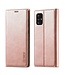 LC.IMEEKE Rosegoud Bookcase Hoesje voor de Samsung Galaxy A71