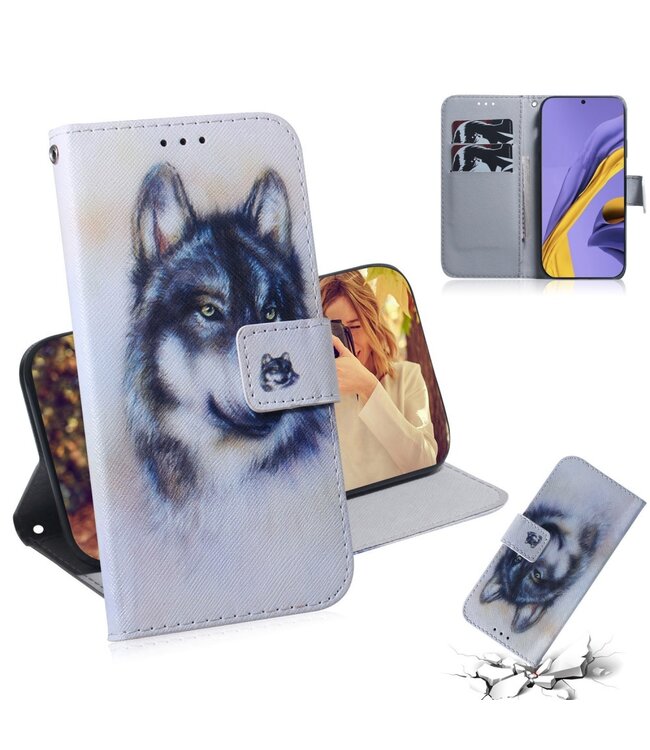 Husky Bookcase Hoesje voor de Samsung Galaxy A51