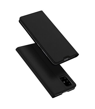 Zwart Bookcase Hoesje Samsung Galaxy A51