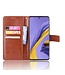 Bruin Wallet Bookcase Hoesje voor de Samsung Galaxy A51