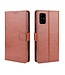 Bruin Wallet Bookcase Hoesje voor de Samsung Galaxy A51