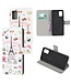 Paris Design Bookcase Hoesje voor de Samsung Galaxy A51