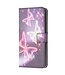 Shiny Butterfly Bookcase Hoesje voor de Samsung Galaxy A51