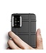 Zwart Grid TPU Hoesje voor de Samsung Galaxy A51