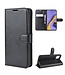 Zwart Litchee Bookcase Hoesje voor de Samsung Galaxy A51