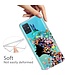 Flowered Beauty TPU Hoesje voor de Samsung Galaxy A51