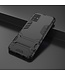 Zwart Kickstand Hybrid Hoesje voor de Samsung Galaxy A51