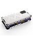 Wit Honingraat Hybrid Hoesje voor de Samsung Galaxy A51