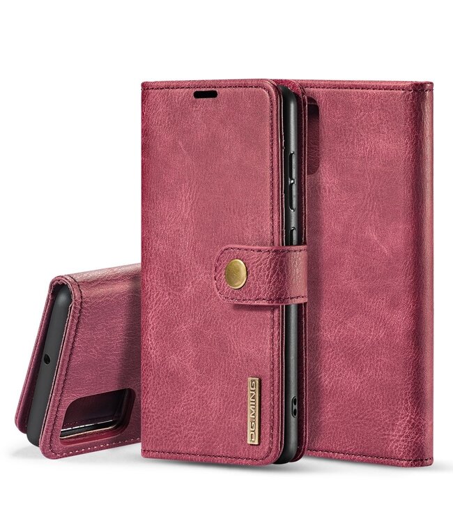 DG.Ming Aubergine 2-in-1 Bookcase Hoesje voor de Samsung Galaxy A51