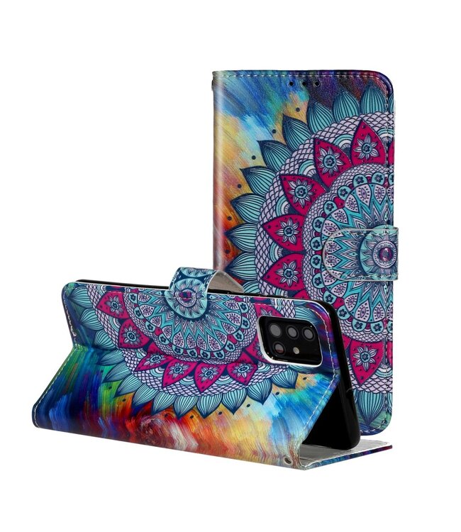 Bloem Bookcase Hoesje voor de Samsung Galaxy A51