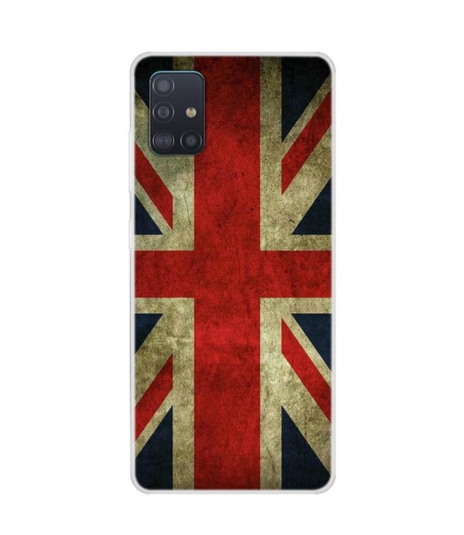 Vlag TPU Hoesje voor de Samsung Galaxy A51