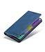 Forwenw Blauw Wallet Bookcase Hoesje voor de Samsung Galaxy A51