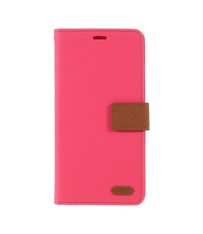 Roar Roze Wallet Bookcase Hoesje voor de Samsung Galaxy A51