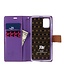 Roar Paars Wallet Bookcase Hoesje voor de Samsung Galaxy A51