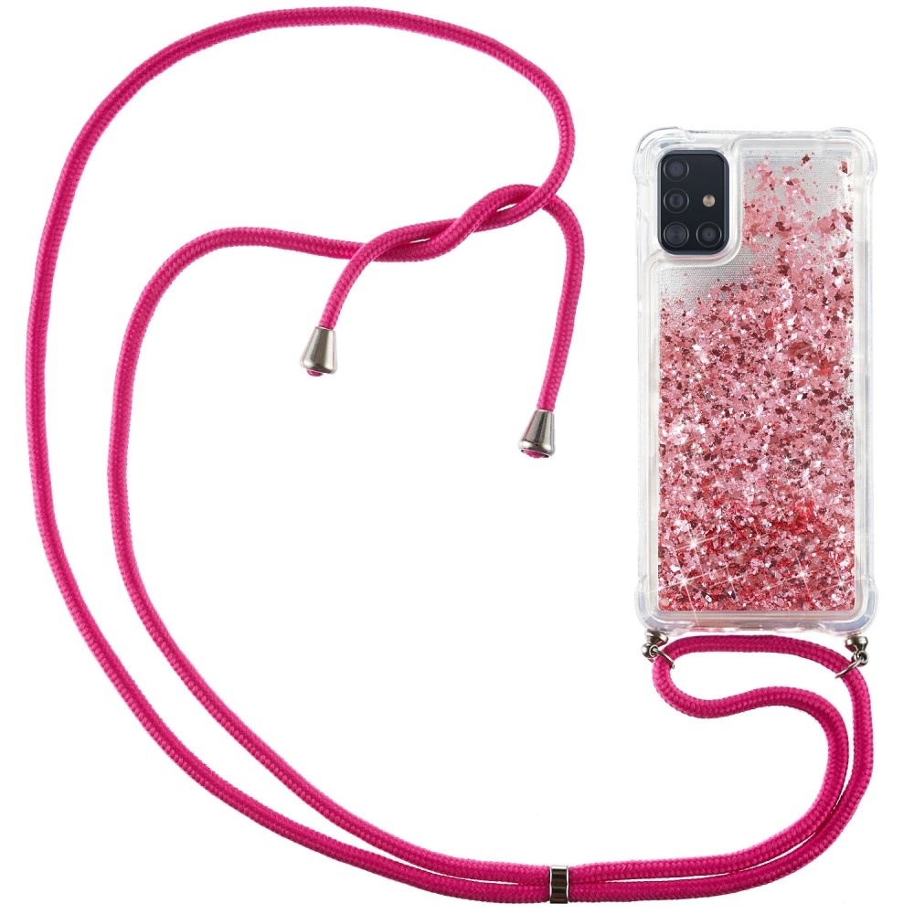kubiek Anzai Toestemming Rose Glitter en Koord TPU Hoesje Samsung Galaxy A51 - Telefoonhoesjes kopen  ? Bestel op Telefoonhoesjestore.nl!