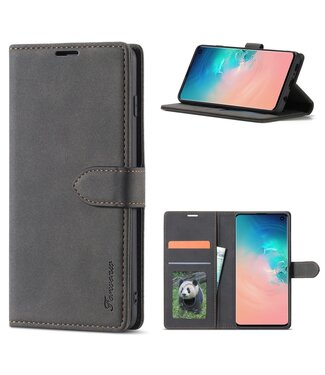 Zwart Wallet Bookcase Hoesje Samsung Galaxy A51