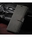 Forwenw Zwart Wallet Bookcase Hoesje voor de Samsung Galaxy A51