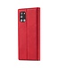 LC.IMEEKE Rood Bookcase Hoesje voor de Samsung Galaxy A51