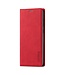 LC.IMEEKE Rood Bookcase Hoesje voor de Samsung Galaxy A51