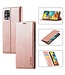 LC.IMEEKE Rosegoud Bookcase Hoesje voor de Samsung Galaxy A51