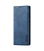 LC.IMEEKE Blauw Bookcase Hoesje voor de Samsung Galaxy A51