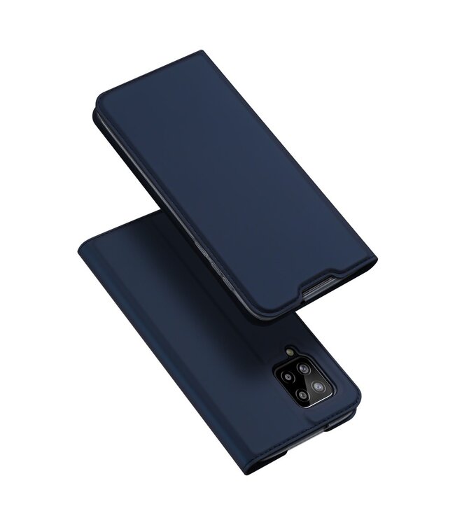 Dux Ducix Donkerblauw Bookcase Hoesje voor de Samsung Galaxy A42