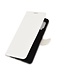 Wit Litchee Bookcase Hoesje voor de Samsung Galaxy A42